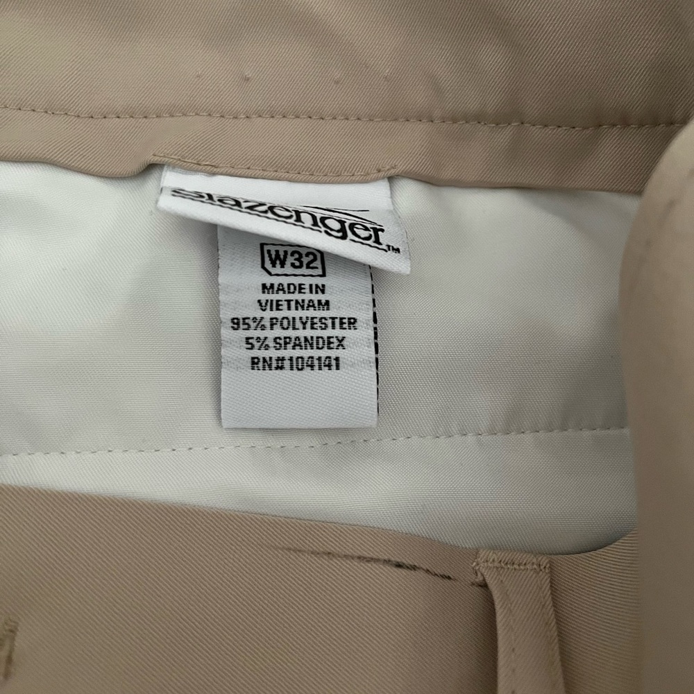 Mens tan golf shorts